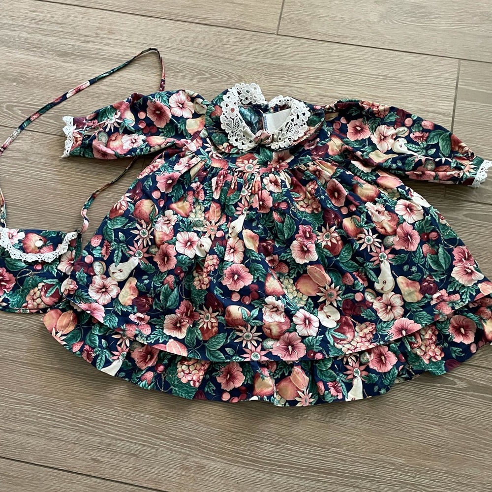 Little Girls Dress & Purse - size 2